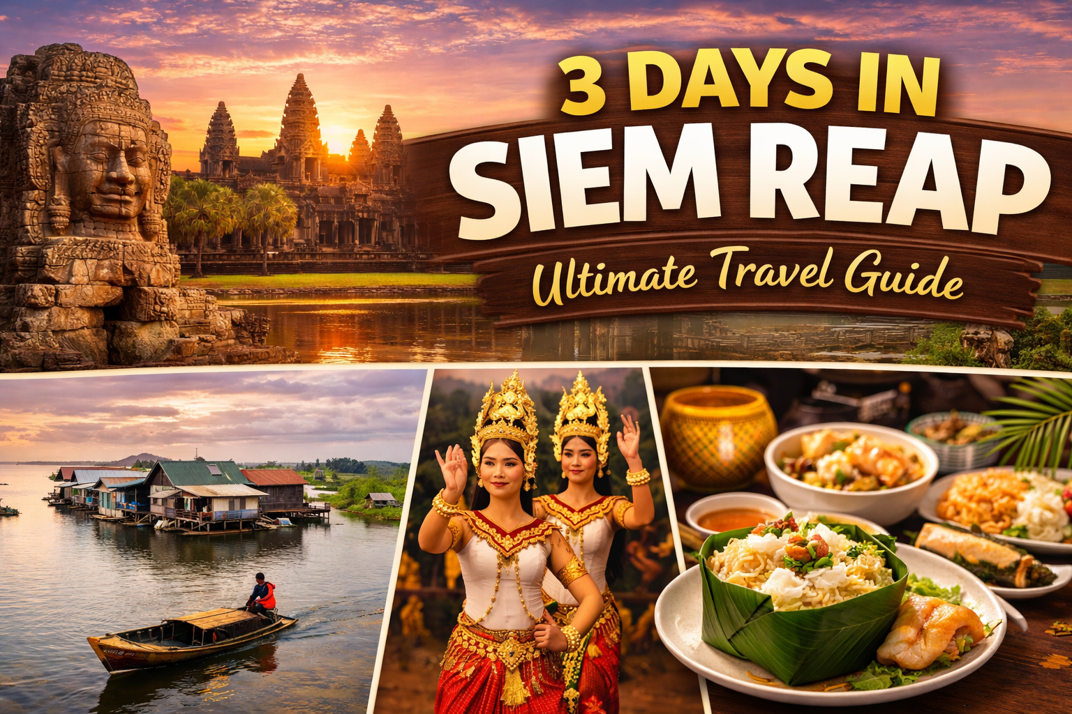 3 Days in Siem Reap: The Perfect Travel Itinerary for First-Time Visitors